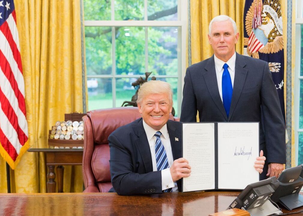 2016: Donald Trump is elected the 52nd president